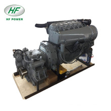 Deutz F6L913 air cooled deutz 6 cylinder diesel engine with gearbox